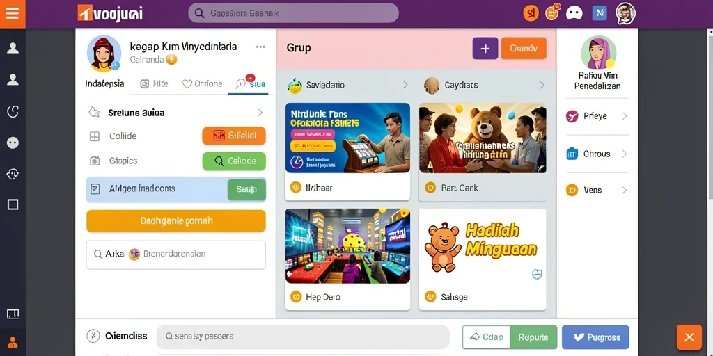 Hadiah menarik menunggu Anda di setiap level.