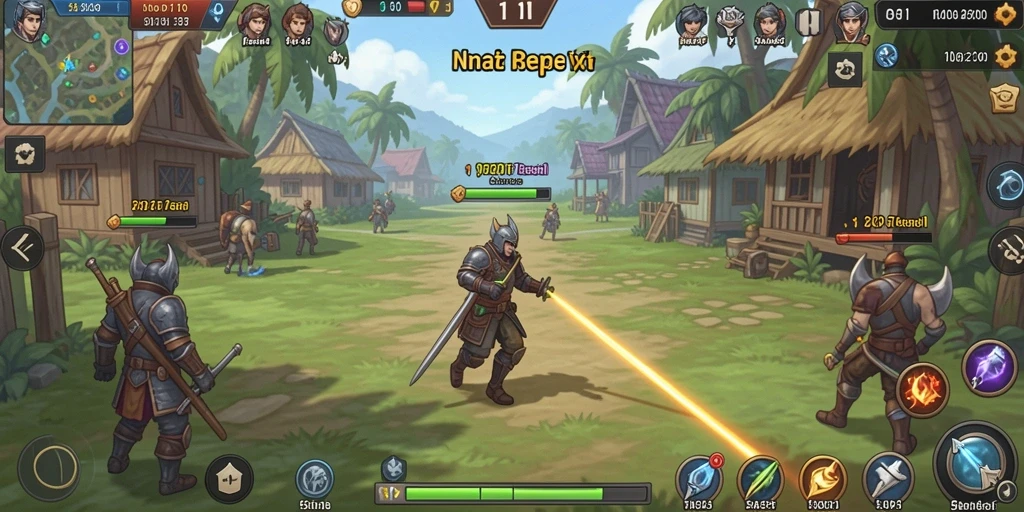Fitur multiplayer yang memungkinkan bermain bersama teman.