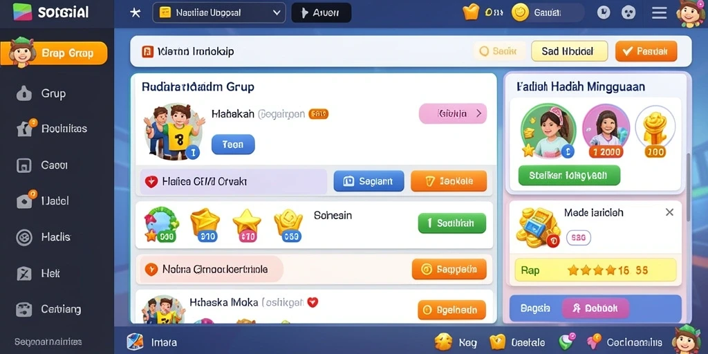 Fitur turnamen menarik dengan hadiah besar.