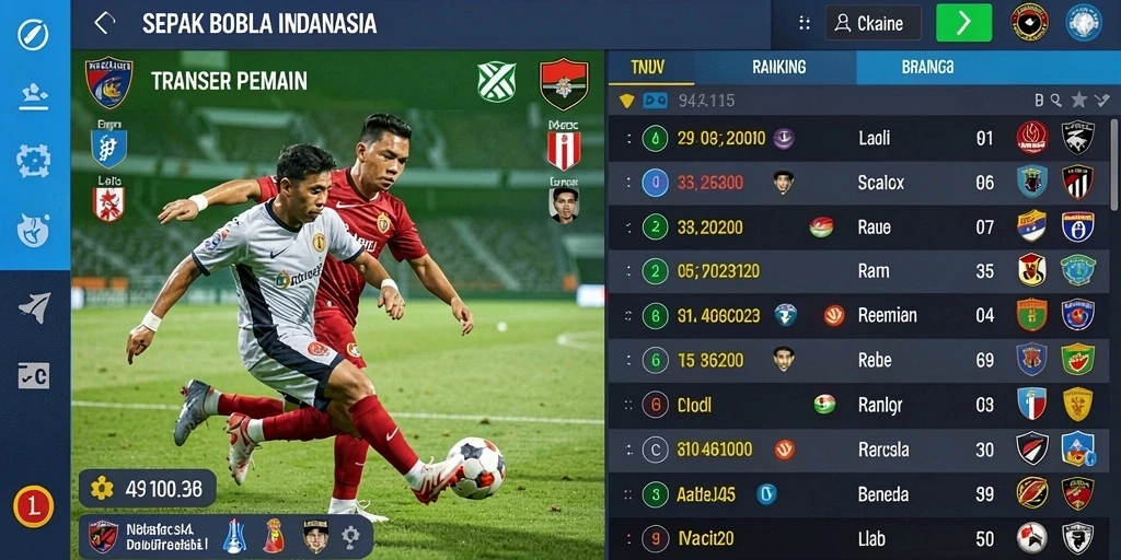 Berbagai pilihan permainan yang menarik.
