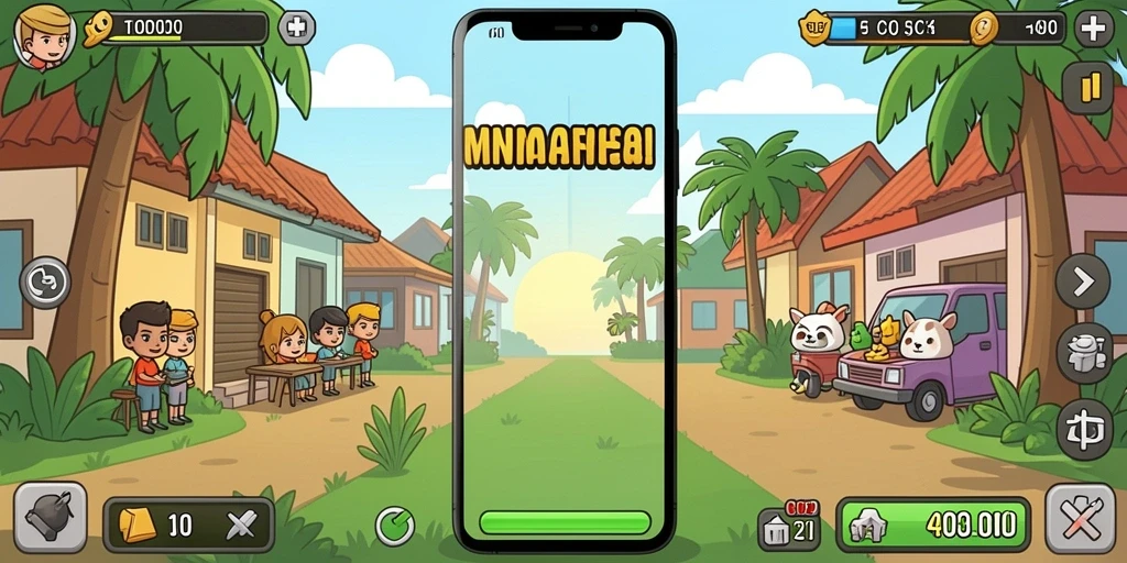 Pengaturan akun dan fitur bonus yang menarik.